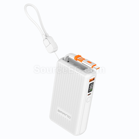 Customization Retractable Wire Power Bank With  Promotional Products