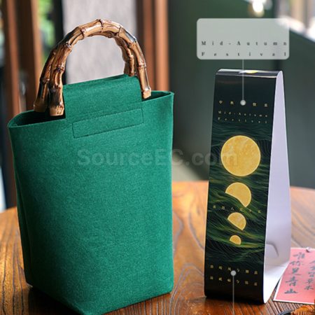 Customization Bamboo Felt Gift Bag Promotional Products