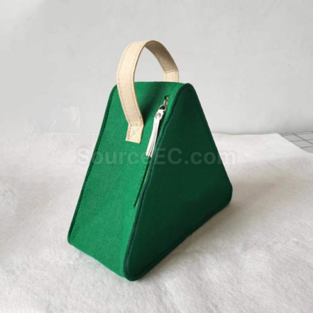 Customization Triangular Felt Handbag Promotional Products