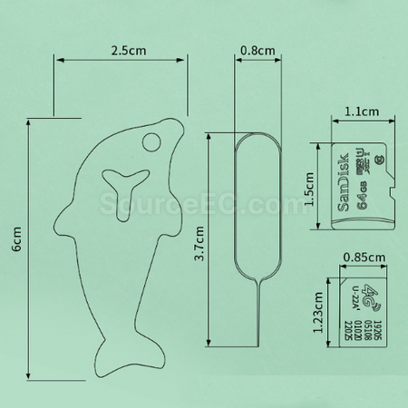Customization Card Removal Needle Sleeve Promotional Products