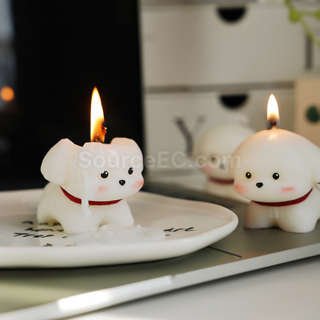 Customization Puppy Aromatherapy Candle Ornament Promotional Products