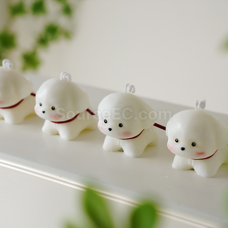 Customization Puppy Aromatherapy Candle Ornament Promotional Products