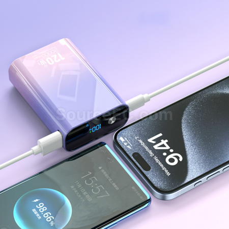 Customization Mobile Power Supply With Built-in Cable Promotional Products