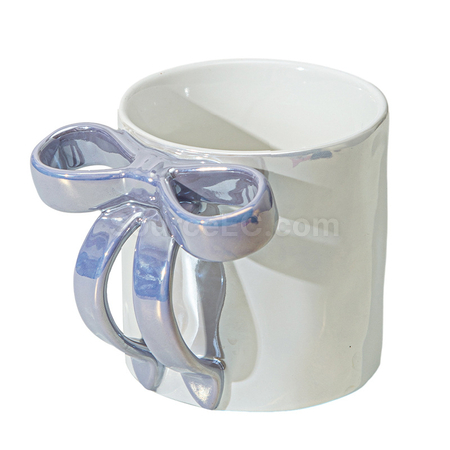 Customization Ceramic Mug With Bow Handle Promotional Products