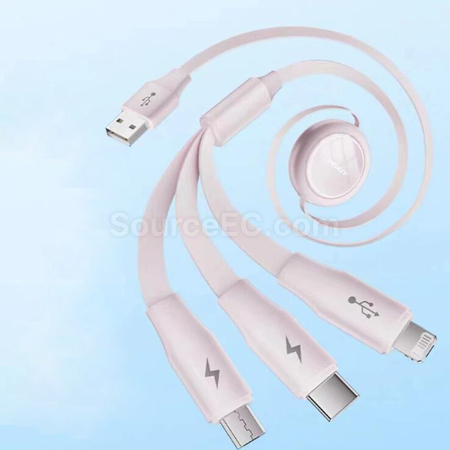 Customization Three In One Data Cable Promotional Products