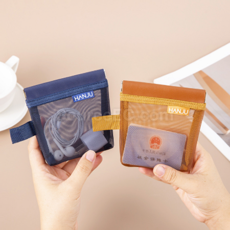 Customization Bullet opening mesh storage bag Promotional Products