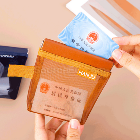 Customization Bullet opening mesh storage bag Promotional Products
