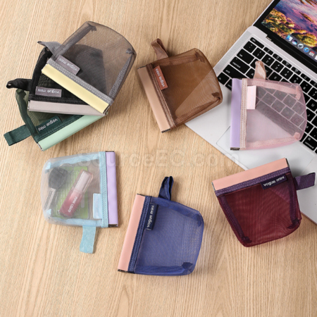 Customization Bullet opening mesh storage bag Promotional Products