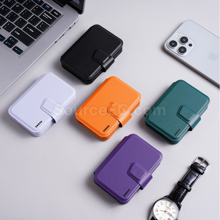Customization Magnetic Card Holder Wireless Power Bank Promotional Products
