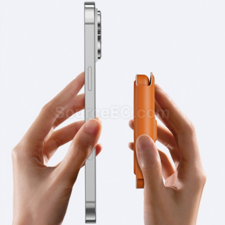 Customization Magnetic Card Holder Wireless Power Bank Promotional Products
