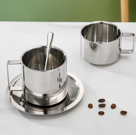 Customization Double Wall Stainless Steel Coffee Cup Promotional Products