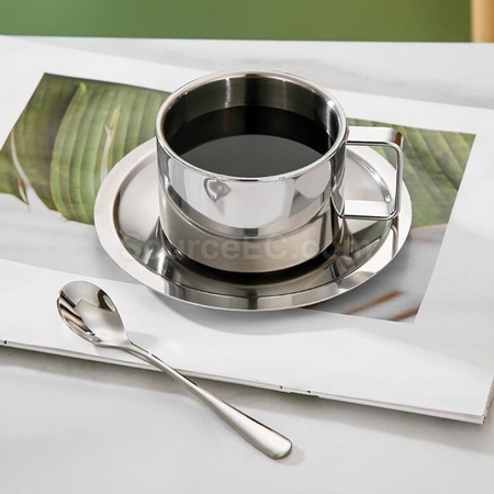 Customization Double Wall Stainless Steel Coffee Cup Promotional Products