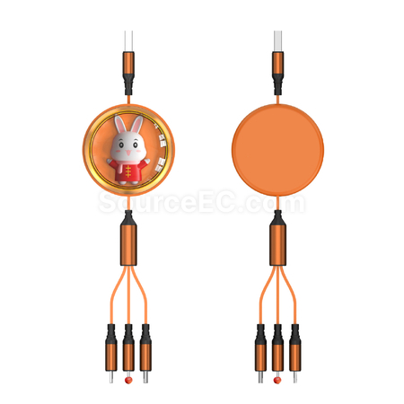 Customization Three In One Data Cable Promotional Products