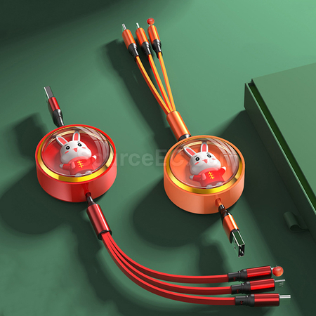 Customization Three In One Data Cable Promotional Products