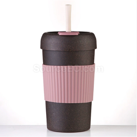 Customization Degradable coffee grounds material coffee cup Promotional Products