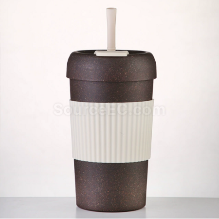Customization Degradable coffee grounds material coffee cup Promotional Products