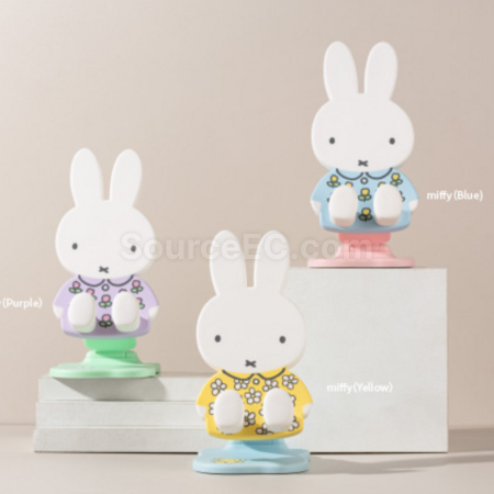 Customization Miffy Rabbit Folding Phone Stand Promotional Products