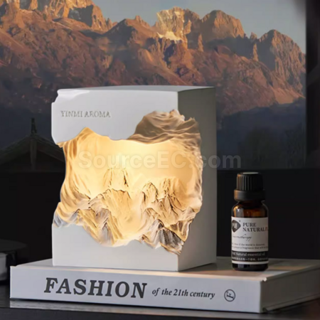 Customization Rizhao Jinshan Fragrant Stone Aromatherapy Lamp Promotional Products