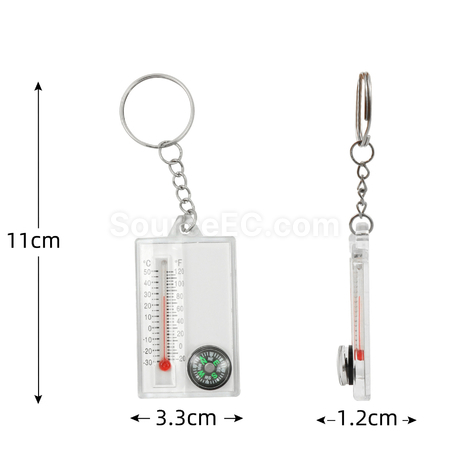 Customization Keychain Compass Promotional Products