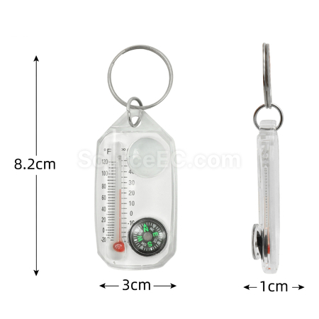 Customization Keychain Compass Promotional Products