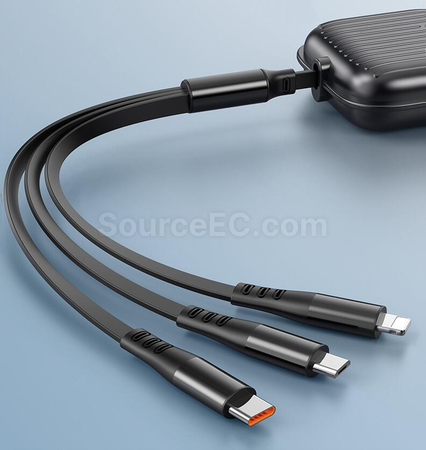Customization Three In One Data Cable Promotional Products