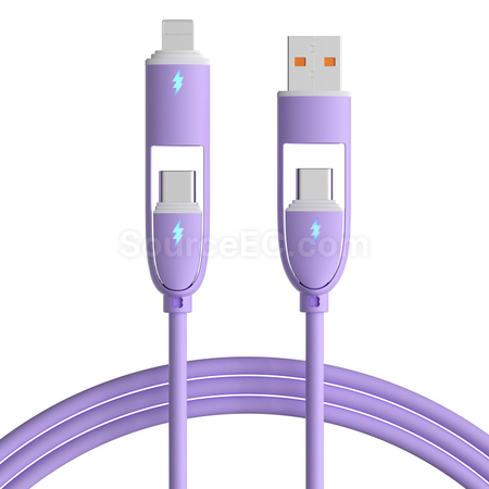 Customization Four In One Data Cable Promotional Products
