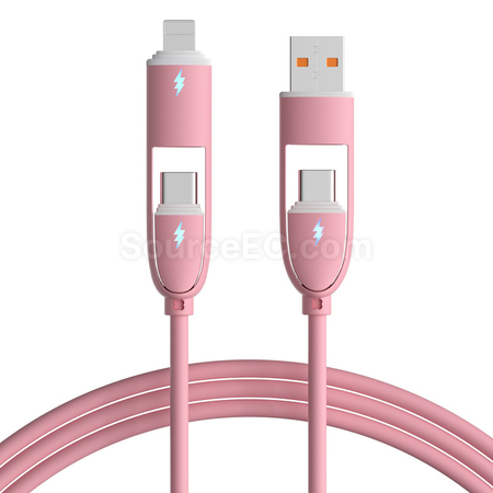 Customization Four In One Data Cable Promotional Products