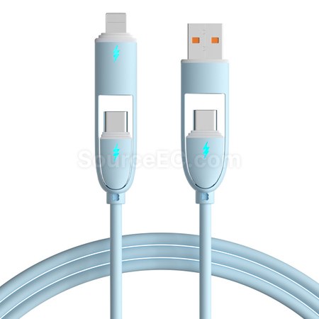 Customization Four In One Data Cable Promotional Products