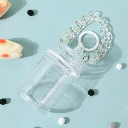Customization Cylindrical PVC Transparent Doll Bag Promotional Products