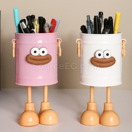 Customization Cartoon Desktop Large Capacity Pen Holder Promotional Products