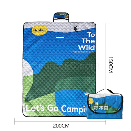 Customization Machine Washable Ultrasonic Thickened Picnic Mat Promotional Products