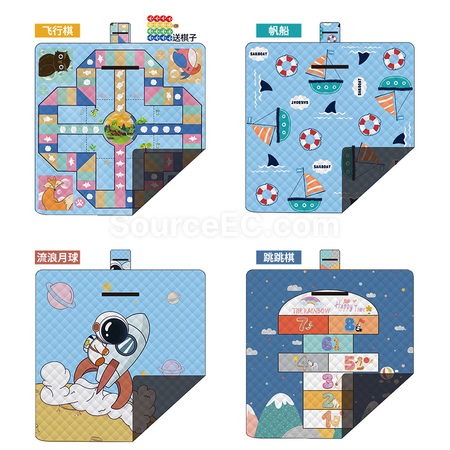Customization Machine Washable Ultrasonic Thickened Picnic Mat Promotional Products