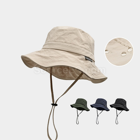Customization Quick Dry Outdoor Waterproof Bucket Hat Promotional Products