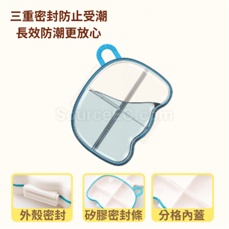 Customization Cartoon divided medicine box Promotional Products