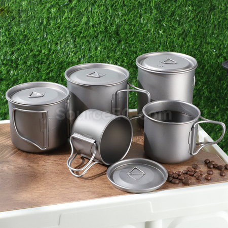 Customization Pure titanium portable water cup Promotional Products