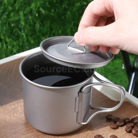 Customization Pure titanium portable water cup Promotional Products