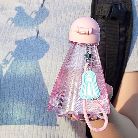 Customization Badminton Straw Sports Water Bottle Promotional Products