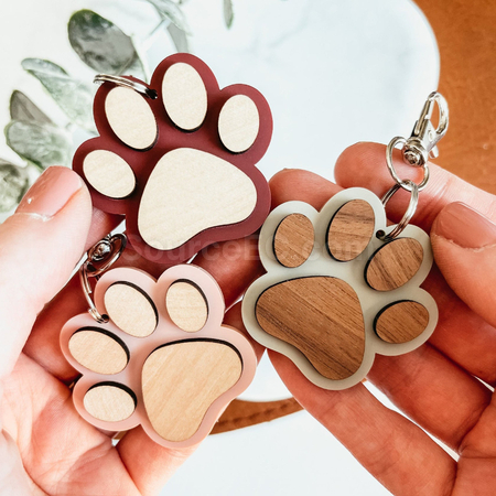 Customization Wooden Keychain Promotional Products