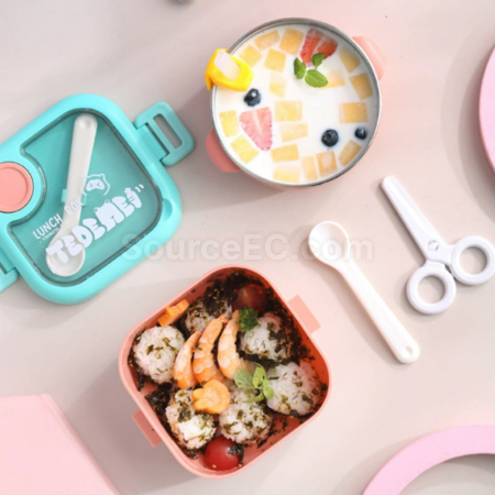 Customization Silicone foldable lunch box Promotional Products