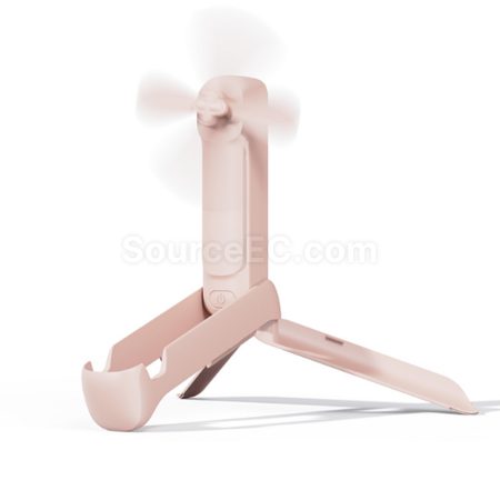 Customization Portable Stand Tripod Folding Lighting Fan Promotional Products
