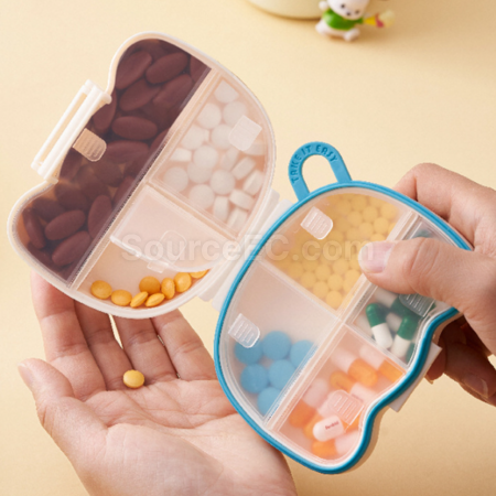 Customization Cartoon divided medicine box Promotional Products