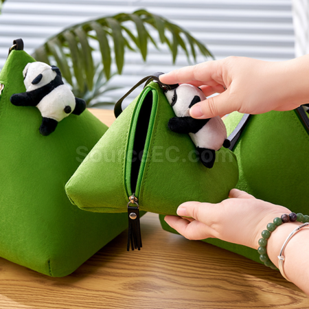Customization Panda Zongzi shopping bag Promotional Products