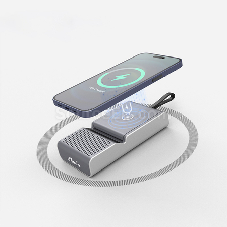 Customization 3 in 1 Bluetooth Speaker (Speaker + Magnetic Powerbank + Phone Stand) Promotional Products
