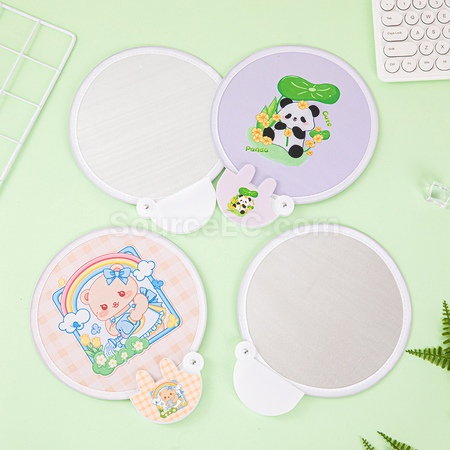 Customization Rabbit Folding Advertising Fan Promotional Products