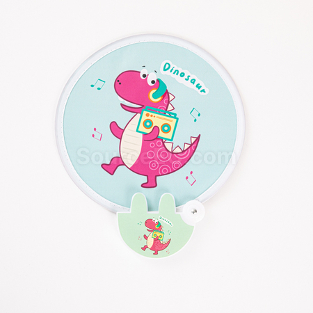 Customization Rabbit Folding Advertising Fan Promotional Products