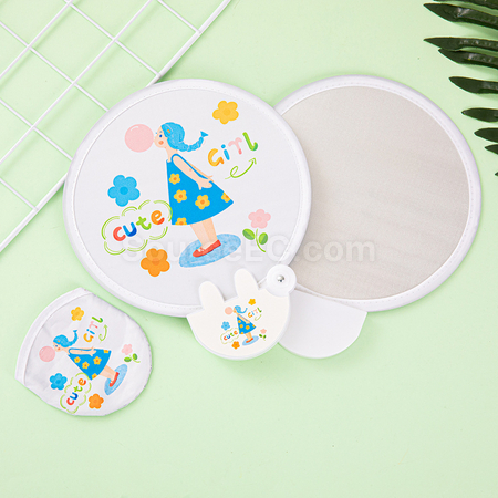 Customization Rabbit Folding Advertising Fan Promotional Products