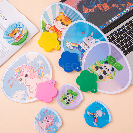 Customization Flower Folding Advertising Fan Promotional Products