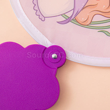 Customization Flower Folding Advertising Fan Promotional Products