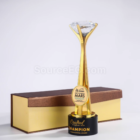 Customization Diamond Metal Trophy Promotional Products