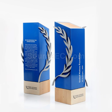 Customization Metal Wheat Ear Trophy Promotional Products